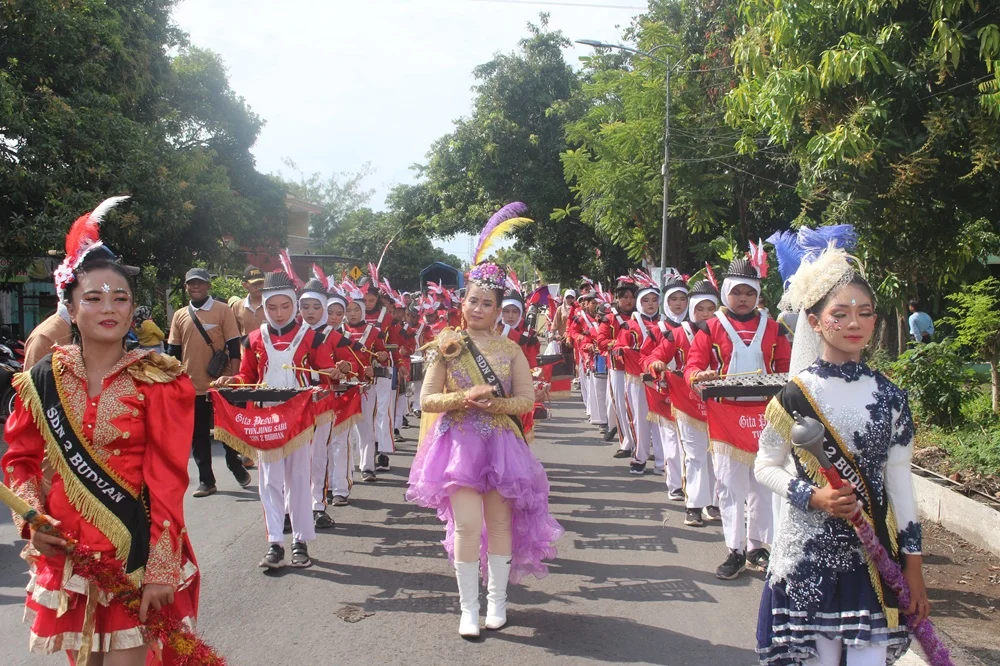Pawai Budaya SD Negeri 2 Buduan